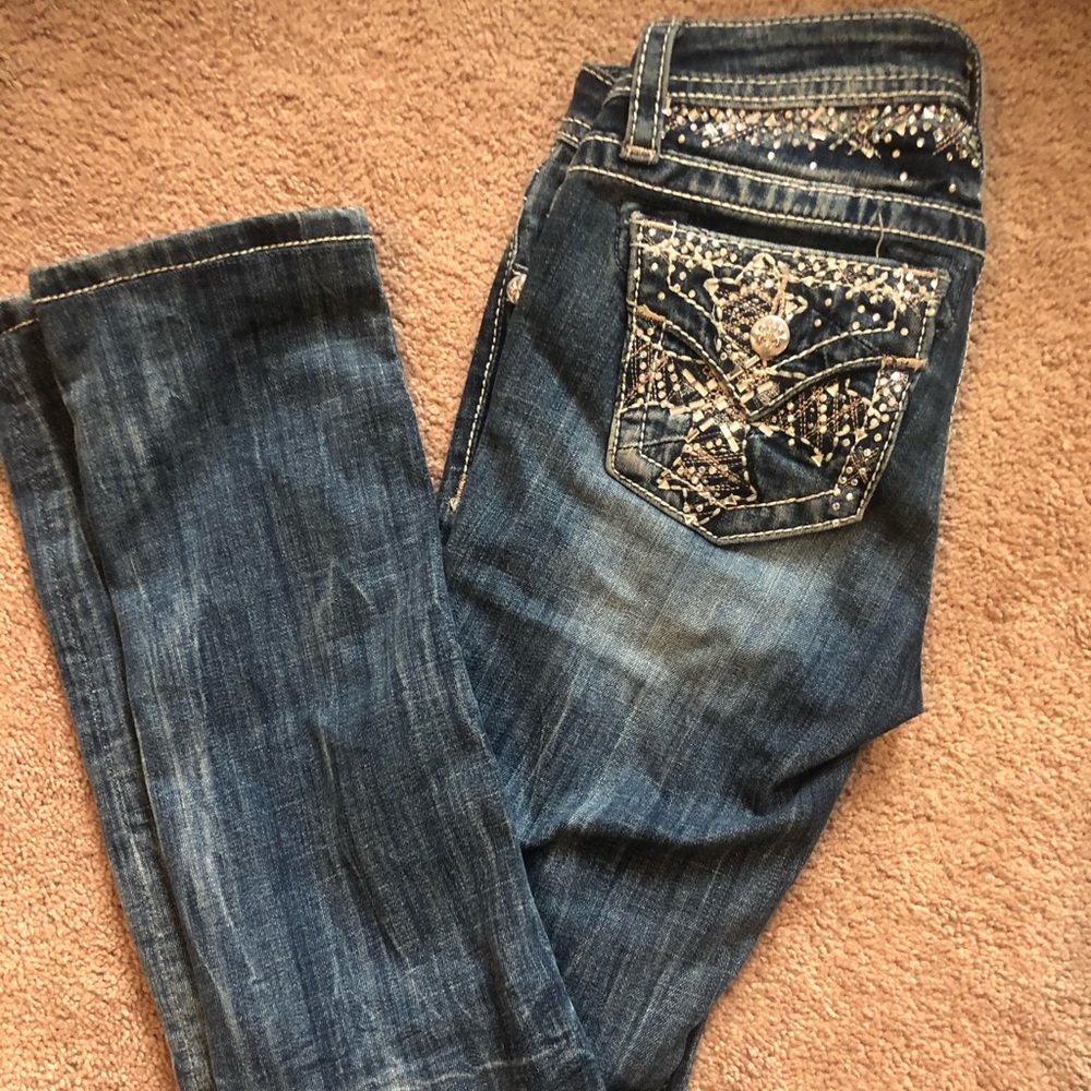 Size 14 kids miss me jeans fit like women’s 24